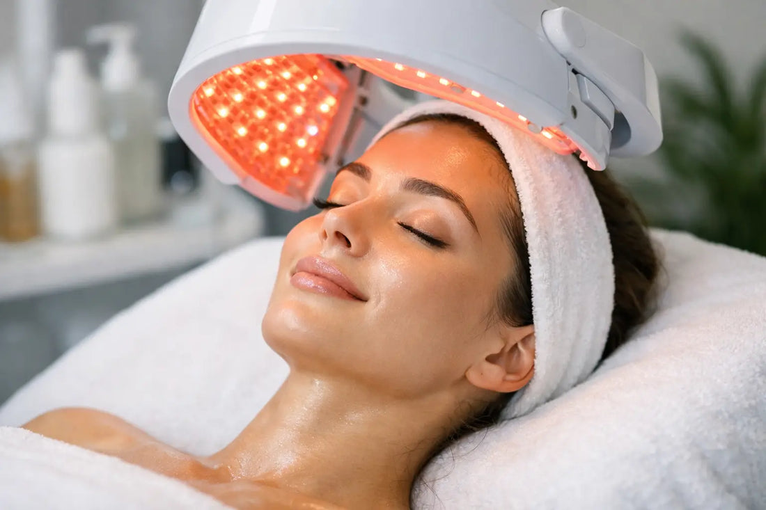 Facial LED Therapy for a Natural-Looking Glow