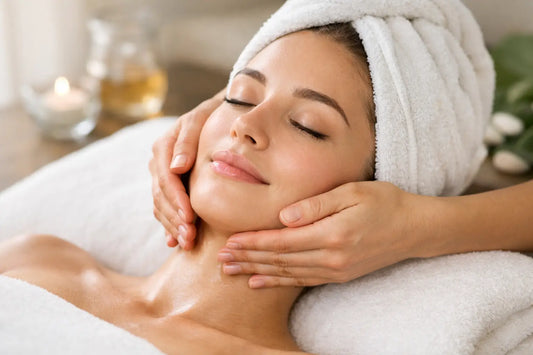 Facial Massage Lymphatic Drainage for a Fresh Glow
